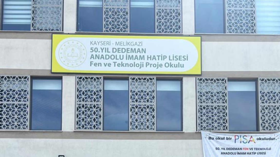 OKULUMUZ ÖĞRENCİLERİ 50. YIL DEDEMAN FEN VE TEKNOLOJİ İMAM HATİP LİSESİ GEZİMİZ.